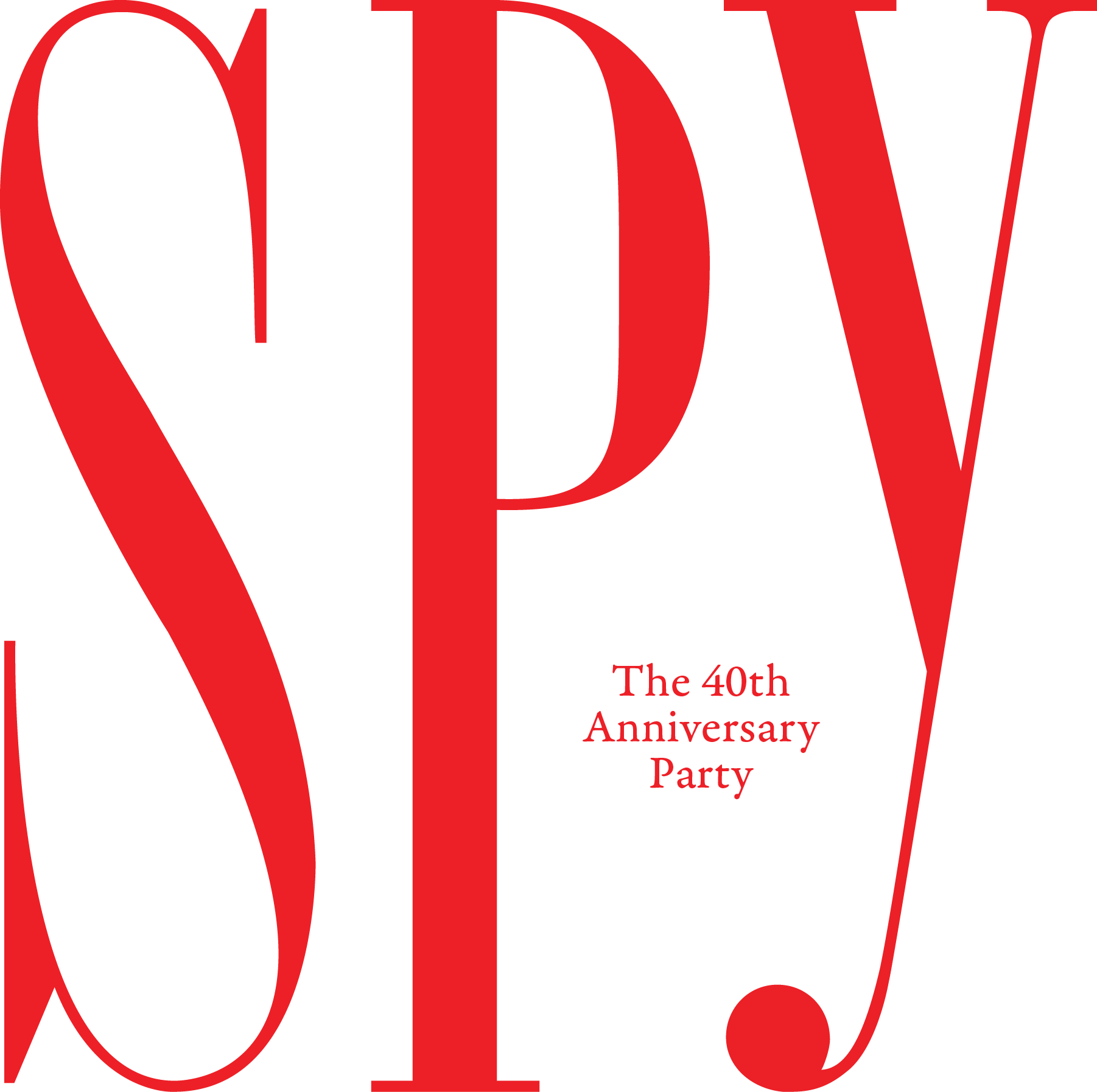 SPY 40th Anniversary Party